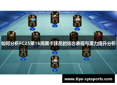 如何分析FC25第16周黑卡球员的综合表现与潜力提升分析